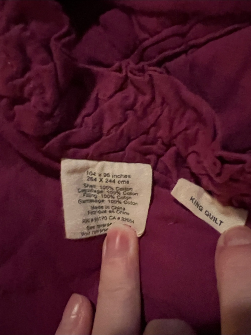 Anthropologie Rivulets King Quilt - Picture 3 of 6